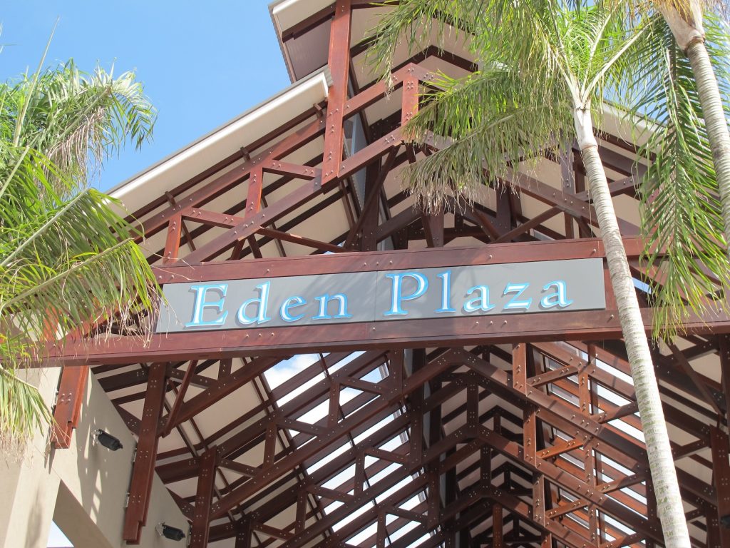 Eden Plaza retail centre on Eden Island 1